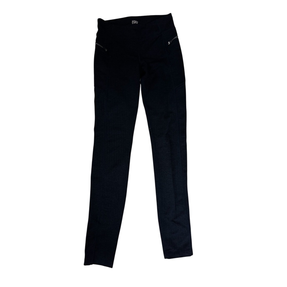 Athleta girls herringbone Leggings with Side Zip Details
